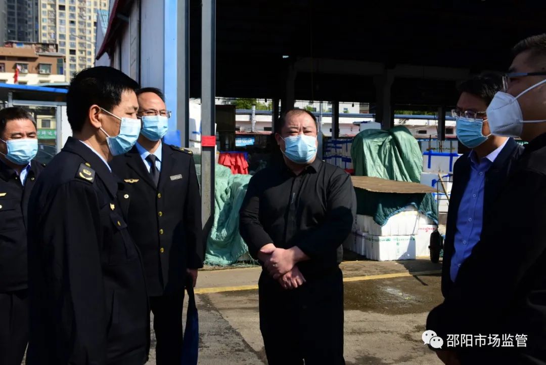 邵阳市市场监管局督导检查北塔区民生商品保供稳价情况