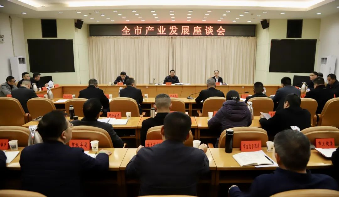 邵阳全市产业发展座谈会召开