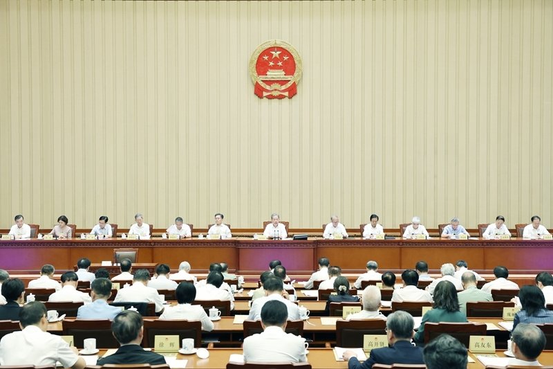 赵乐际在十四届全国人大常委会第十六次会议上的讲话