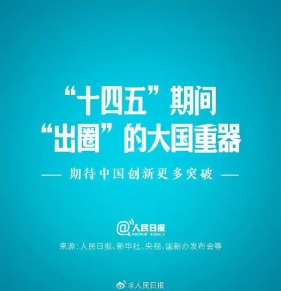 十四五期间这些大国重器出圈了